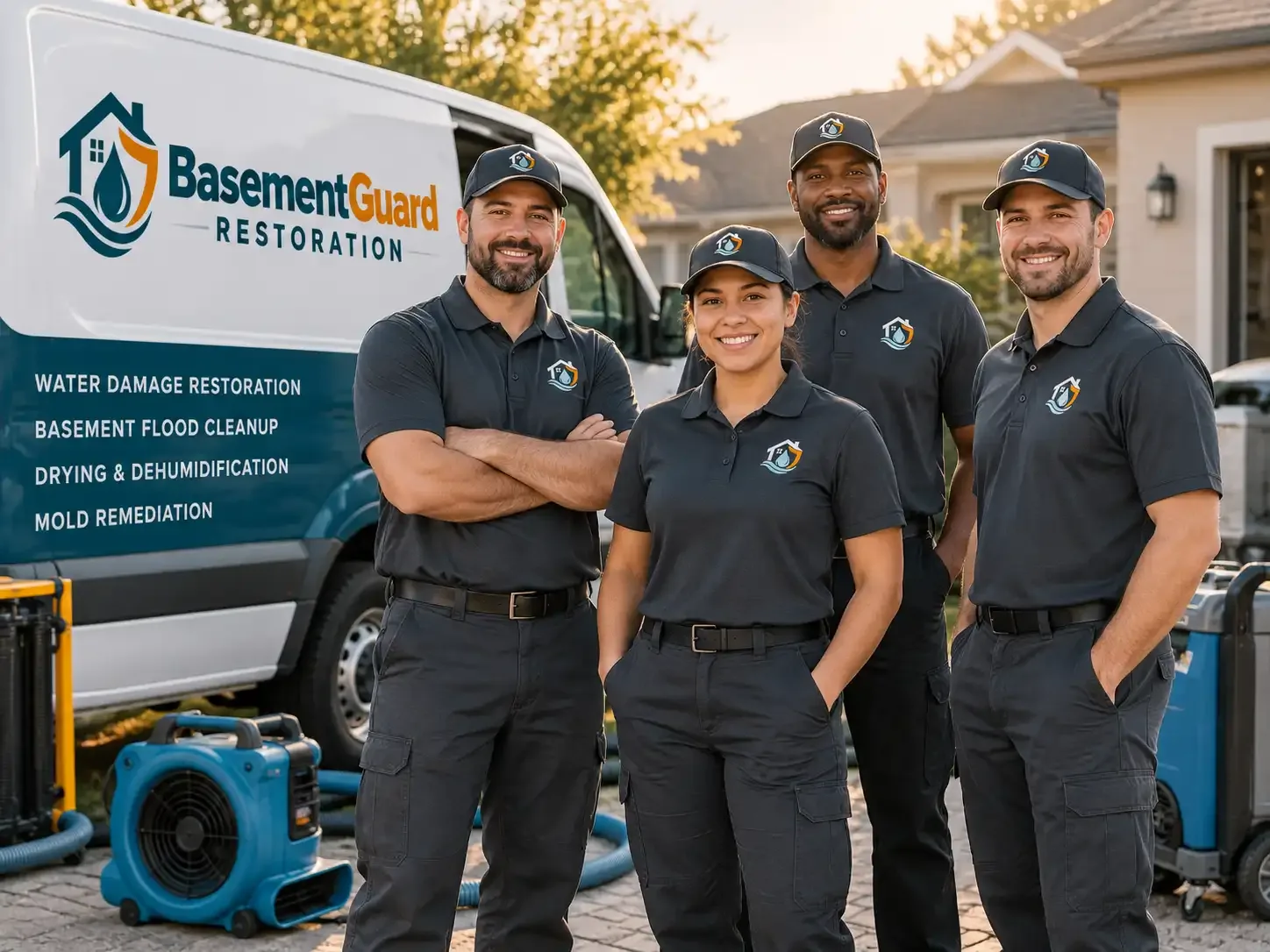 Basement Water Damage Restoration company in Oakford, IN